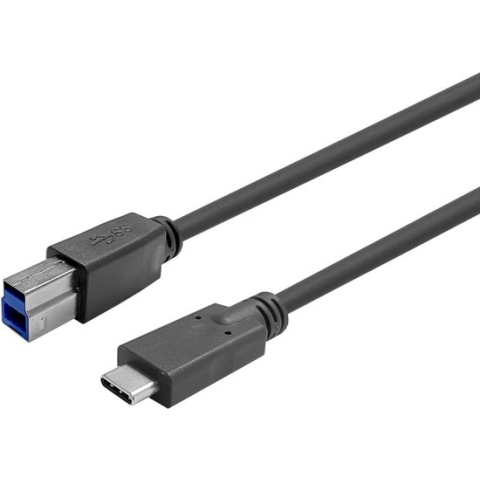 Vivolink PROUSBCBMM12.5 USB-kabel 12,5 m USB 3.2 Gen 1 (3.1 Gen 1) USB C USB B Zwart
