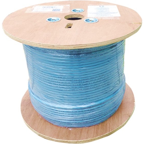 DINTEK - 305m kabel - CAT6 - F/UTP LSZH - Dca - blauw - 1103-04005