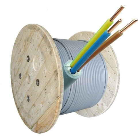 YMVK kabel 3x2,5 per haspel 1000 meter