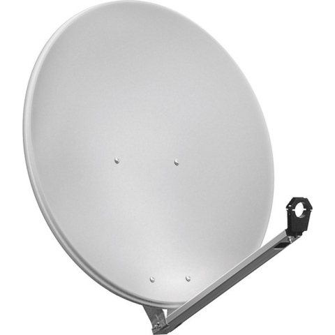 Goobay SAT Spieg. 80er Alu satelliet antenne 10,7 - 12,75 GHz Grijs