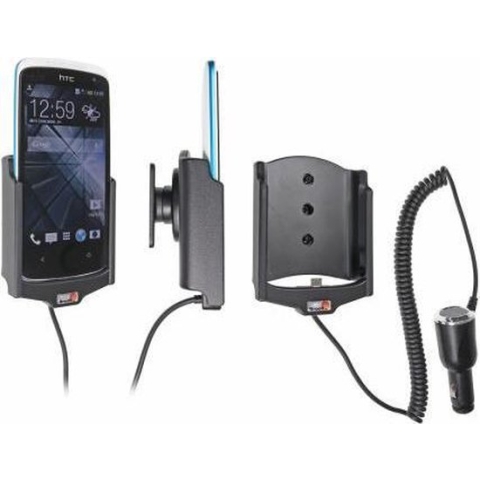 Brodit actieve houder met laadkabel voor HTC Desire 500