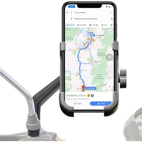 Universele Telefoonhouder Fiets - Scooter en Motor - Hoogste kwaliteit - Duurzaam