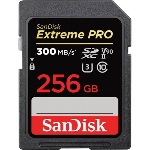 SanDisk SanDisk Extreme PRO 256GB SDXC Carte memoire 300MB/s