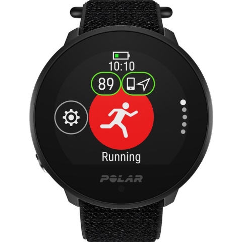 Polar Unite Fitnesshorloge en -tracker -  Zwart - Hook&Loop - M-L