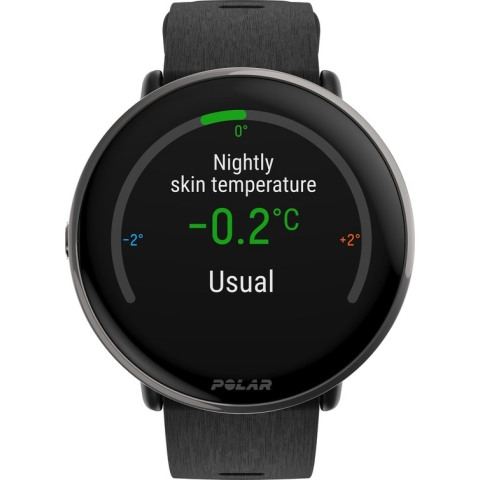 Polar Ingite 3 Titanium - Fitness Smartwatch & GPS Activity Tracker - Silicionen Zwart - S-L