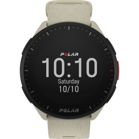 Polar Pacer -  GPS Hardloophorloge -  Cloud White - Maten S-L