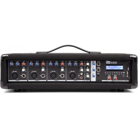 Mengpaneel - Power Dynamics PDM-C405A 4-Kanaals mengpaneel met Versterker en Bluetooth