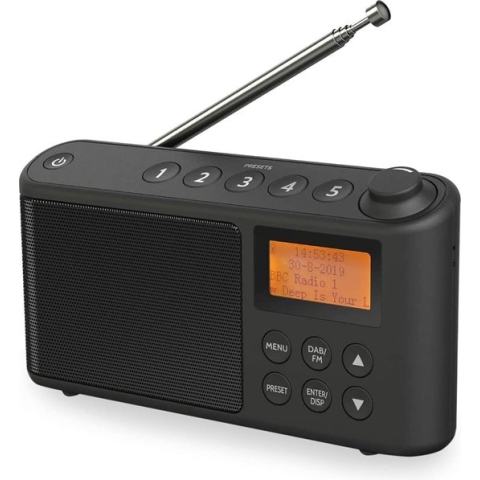 Radio , 100% nieuw -Lichtgewicht / douche-radio - DRAAGBAAR EN COMPACT