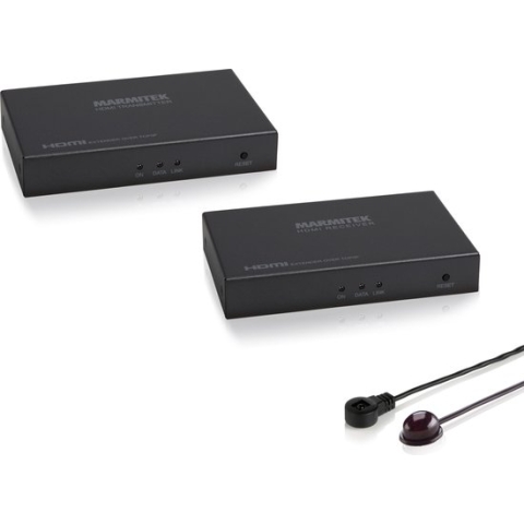 Marmitek HDMI over Ethernet - MegaView 91 - AV-zender & ontvanger - Zwart