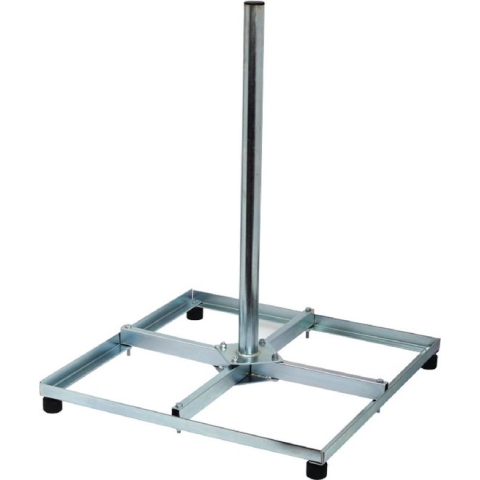 Xsarius Tegelvoet 30x30 staal Demontabel 42 Ø 75cm hoog