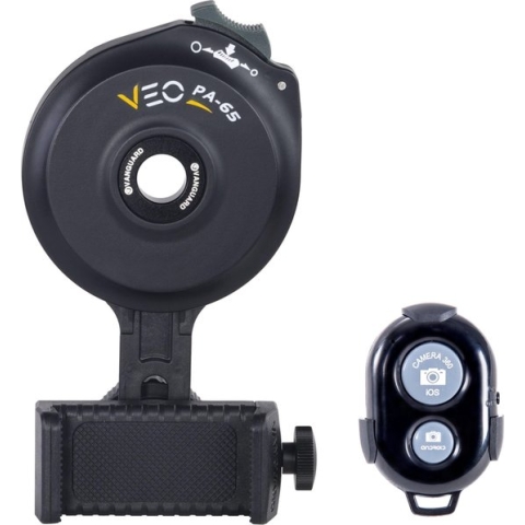 Vanguard PA 65 Smartphone Digiscope Adapter voor Spottingscope en Verrekijker Bluetooth