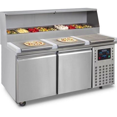 Pizzawerkbank 2 Deuren | Combisteel | 7489.5300
