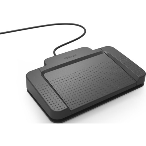 Philips ACC2320 Voetschakelaar USB - Versie met 3 pedalen - US versie