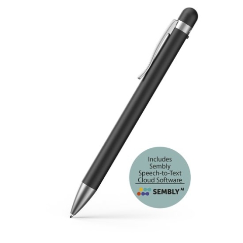 Philips DVT1600 Audio recorder pen incl. Sembly - 360°-microfoon - 32GB - USB-C - Sembly spraak-naar-tekst cloudsoftware/ spraakherkenning