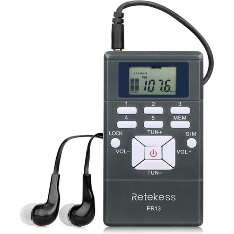 Radio , 100% nieuw -Lichtgewicht / douche-radio - DRAAGBAAR EN COMPACT
