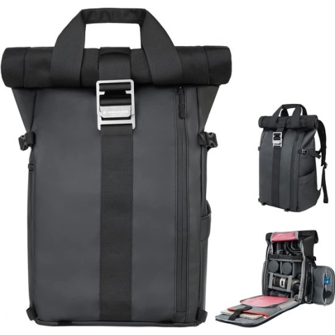 Professionele camera-rugzak / Fotorugzak - Elements Outdoor-rugzak \ Camera Backpack, Large Capacity, Camera Bag - Waterproof Backpack for Photography
