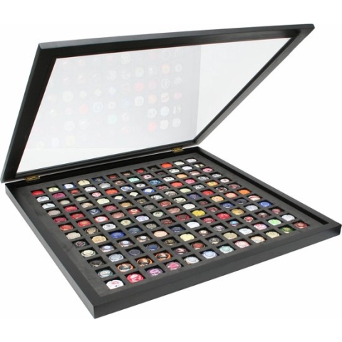 Deknudt Frames verzamelkader S65SZ2 - zwart - 63 champagne capsules