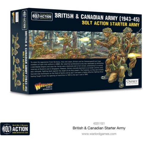 British & Canadian Army (1943-45) Starter Army