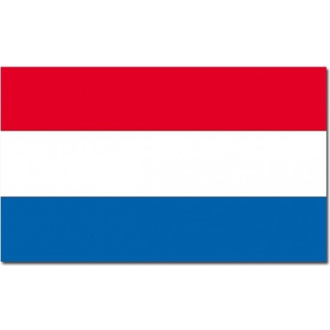 Luxe mega vlag Nederland 200 x 300