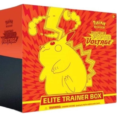 Pokémon Sword & Shield Vivid Voltage Elite Trainer Box - Pokémon Kaarten