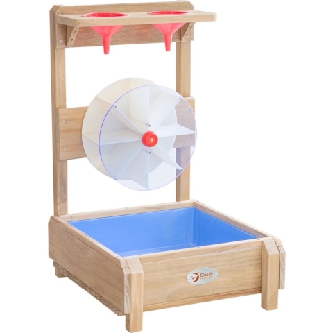 Classic World Houten Watertafel met Trechters en Watermolen