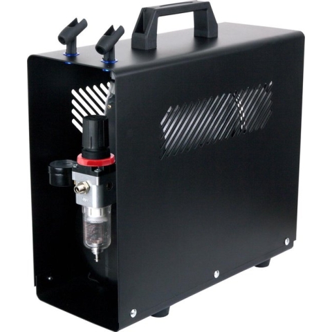 Fengda FD-186A Airbrush Mini Compressor - Met Luchttank - Max 4 Bar