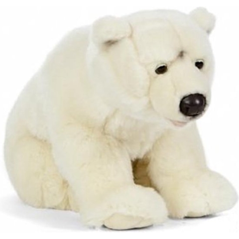 Living Nature Knuffel IJsbeer Groot, 45 cm