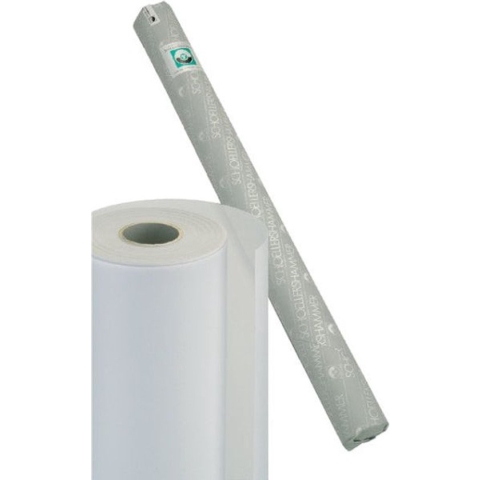 Tekenpapier Schoellershammer 75cmx20m 90-95gr transparant