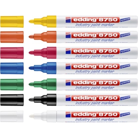 Lakmarker edding e-8750 industry groen - 10 stuks