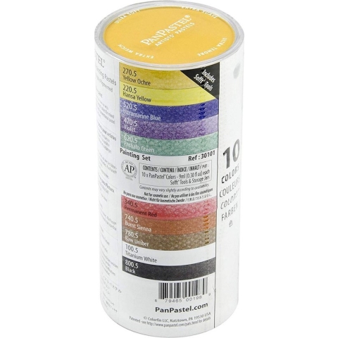 Pan Pastel 10-delige verfset + benodigdheden