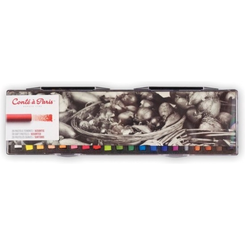Conté à Paris Soft Pastels set 20 pastels