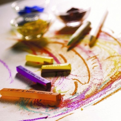 Conté à Paris Soft Pastels set 50 pastels