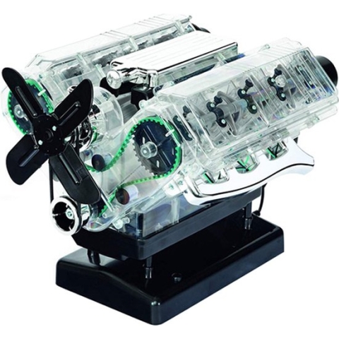 Der große Technikbausatz V8-Motor Schaalmotor