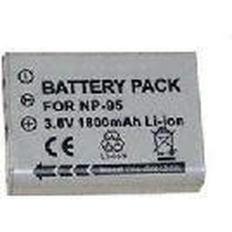 OTB Camera accu compatibel met o.a. Fujifilm NP-95 / 1500 mAh