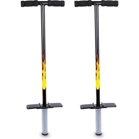 Duo Set: Small Foot Pogo Stick met Vlammen - Eindeloos Springplezier voor Kinderen!