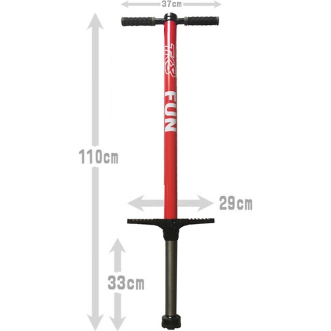 TK8 Fun springstok Rood