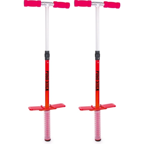 Duo Set: Small Foot Pogo Stick Variable Rood - Dubbel Springplezier voor Kinderen!