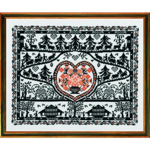 Eva Rosenstand borduurpakket Silhouette 12-495