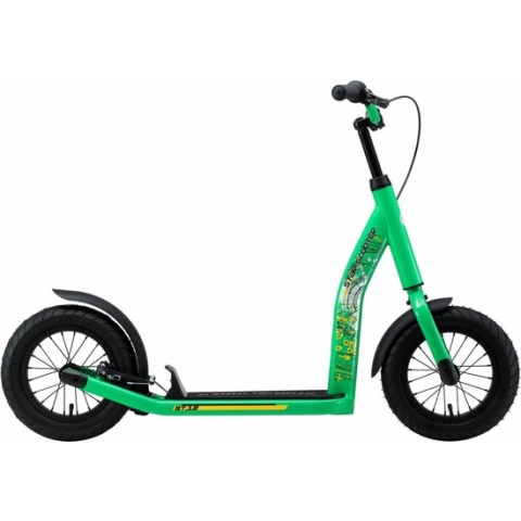 Bikestar New Gen Sport, autoped, 12 inch, groen