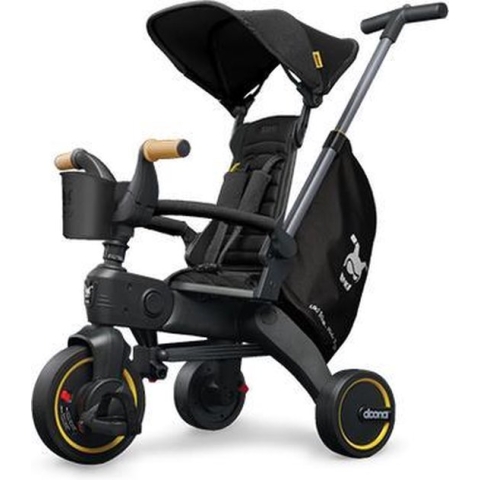 Doona - Liki Trike S5 Luxe - Opvouwbare Driewieler - Driewieler - Nitro Black