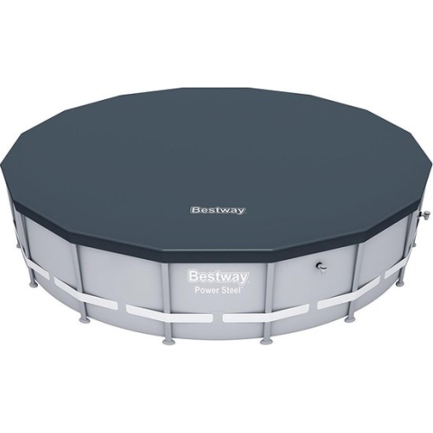 Bestway Afdekzeil Vendavel Rond 488 Cm Grijs