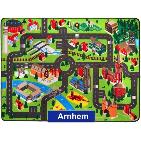 Jouw Speelkleed Arnhem - Verkeerskleed - Speeltapijt.