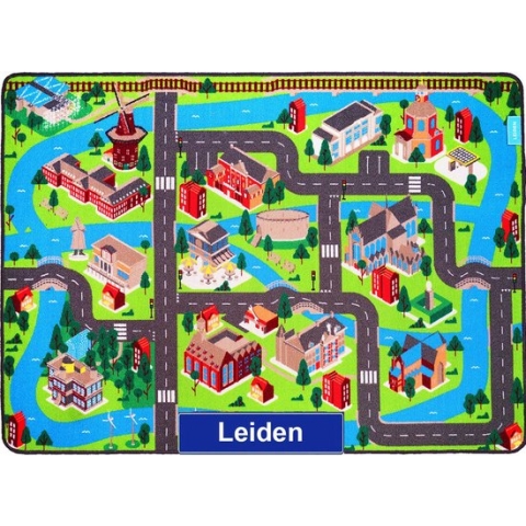 Jouw Speelkleed Leiden - Verkeerskleed - Speeltapijt.