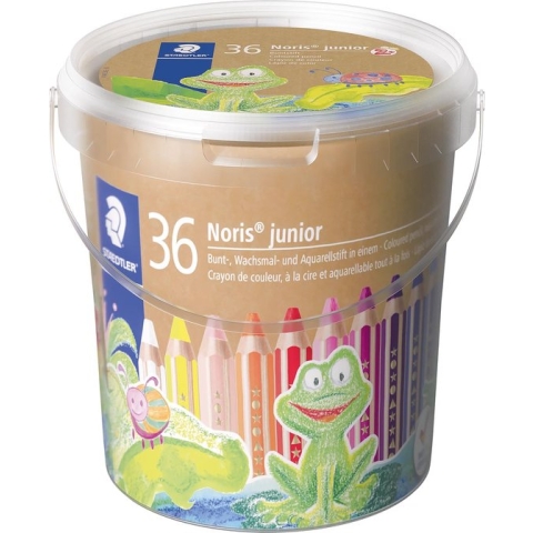 STAEDTLER Noris Junior -  3-in-1 kleurpotlood - class pack 36 st