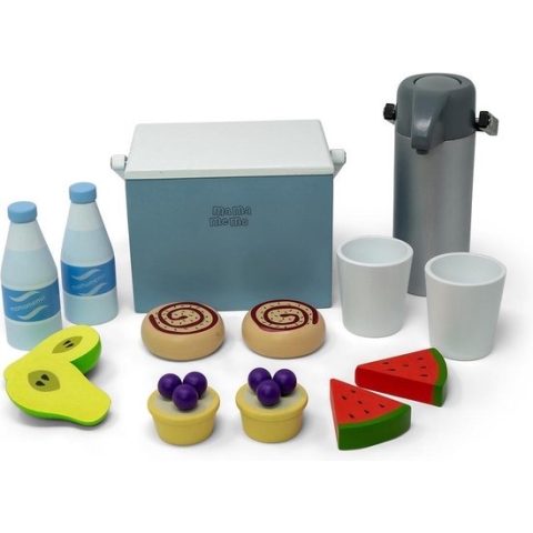 Mamamemo  - Cool Bag Picknickset - Houten speelgoed