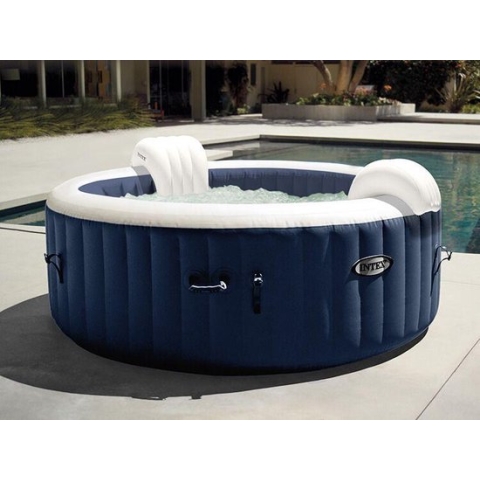Intex PureSpa Navy Bubbel Opblaasbare 4-persoons | Opblaasbare spa