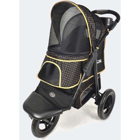InnoPet Hondenbuggy - Adventure - Zwart/Goud - 94x58x103cm