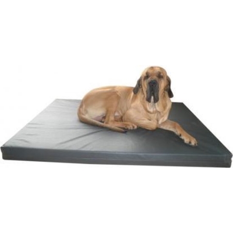 Topmast Gezondheidsmatras 150x100cm Leatherlook Antraciet