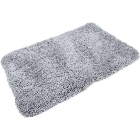 BENCH MAT 121X78 SHAGGY LIGHTGREY