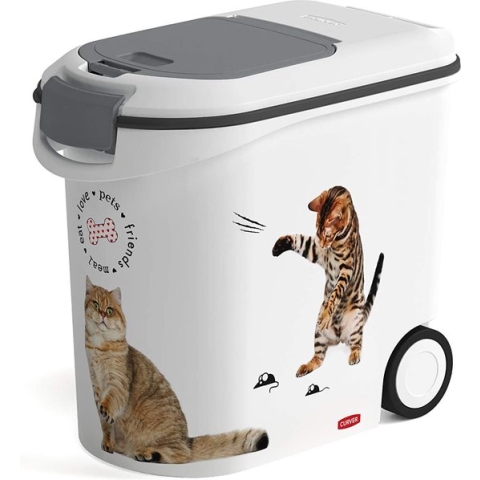 Voedselcontainer – Katten Honden Voedselcontainer – Voercontainer – Voor Hond en Kat - Opslagcontainer